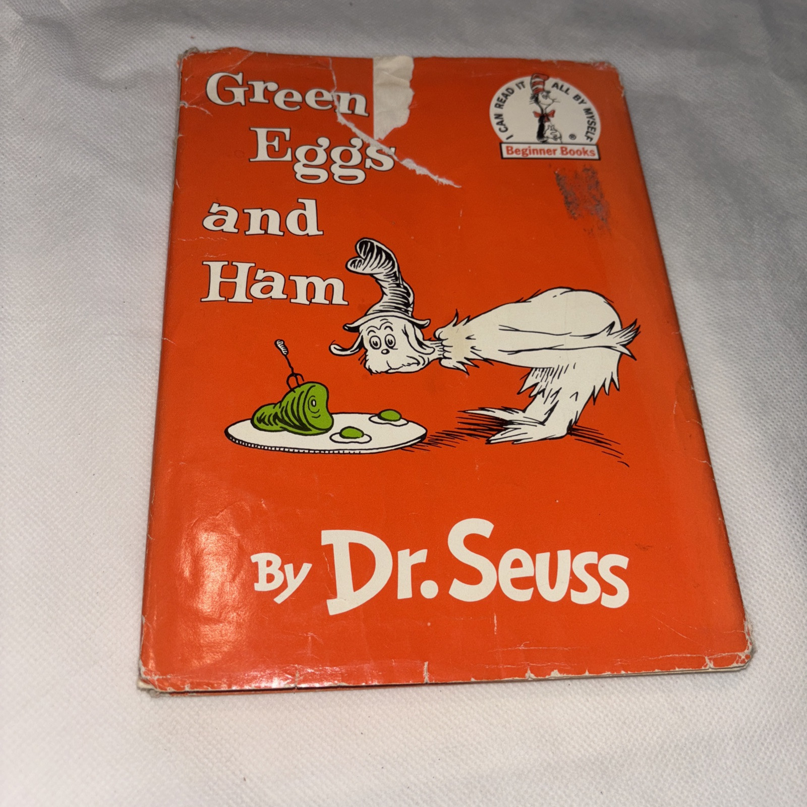 Famous Dr Seuss' Green Eggs And Ham 1960 Hardcover and dust jacket