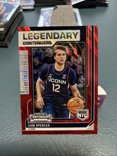 CAM SPENCER 2025 Panini UConn Basketball RED Legendary Contenders #'d 03/50