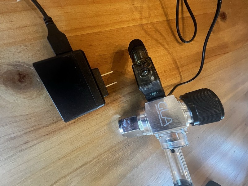 GLA Complete Aquarium CO2 Regulator System with Solenoid and Bubble Counter