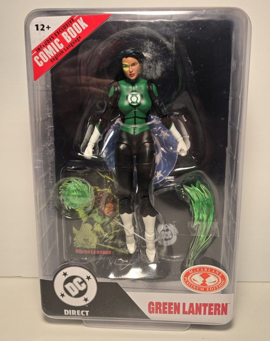 McFarlane DC DIRECT PAGE PUNCHER JESSICA CRUZ PLATINUM CHASE IN