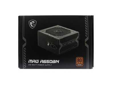 MSI 4526541038785 Original Desktop-PC Netzteil 650 Watt MAG A650BN