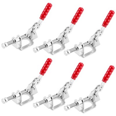 MUKCHAP 6 PCS Push Pull Toggle Clamp, GH-302-FM Adjustable Quick Release Wood...