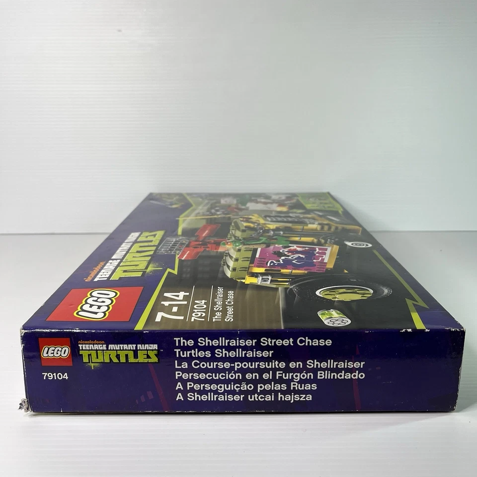 LEGO Teenage Mutant Ninja Turtles: Shellraiser Street Chase 79104 NUEVO *Desgaste en caja* Foto 3 de 4