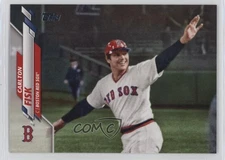 2020 Topps Legend Variation SP (Horizontal) Carlton Fisk #388 HOF 0ji1