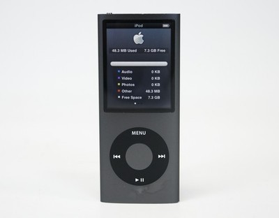 美品　Apple iPod nano 第4世代 8GB ブラック iPod nano Apple 第4世代（8GB）ブラック MB754J/A : Centro - 通販
