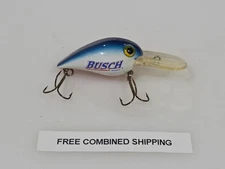 Rivers Edge Products Busch Beer Advertising Wiggle Wart Style Crankbait