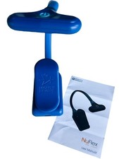 Mighty Bright NuFlex LED Clip On Reading Light Blue 35 Lumens Flexible Neck AAA
