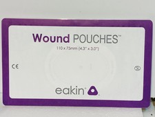 New Eakin Wound Pouches 4.3" x 3.0" 839261 Sealed Pack of 5