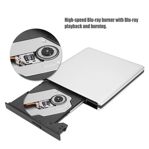 3D - Optisches Laufwerk extern USB3.0 Laptop PC CD DVD BD Recorder RHS UTS - Bild 10 von 13