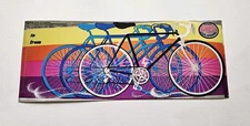 Vtg 80s Sandylion Sticker Gift Stick-arounds 1987 Bicycle Mylar To/From label