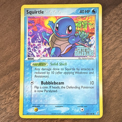 Squirtle 64/100 EX Crystal Guardians Reverse Holo