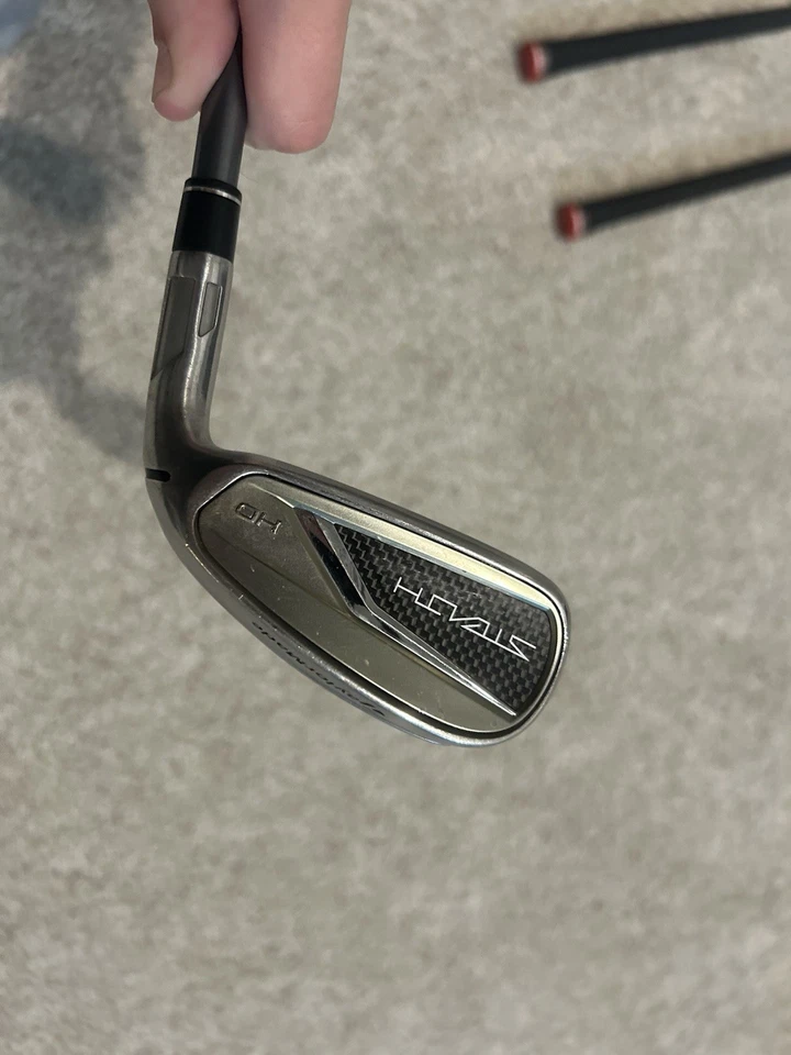 NUEVO JUEGO DE PLANCHA TAYLORMADE STEALTH HD 5 - PW FUJIKURA SPEEDER NX 60 GRAFITO RÍGIDO Foto 2 de 4