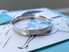 100% Genuine Tiffany & Co 1837 Circluar bangle - sterling silver