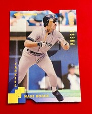 1997 Donruss Gold Press Proof Die-Cut Parallel Wade Boggs - /500 -Yankees Legend