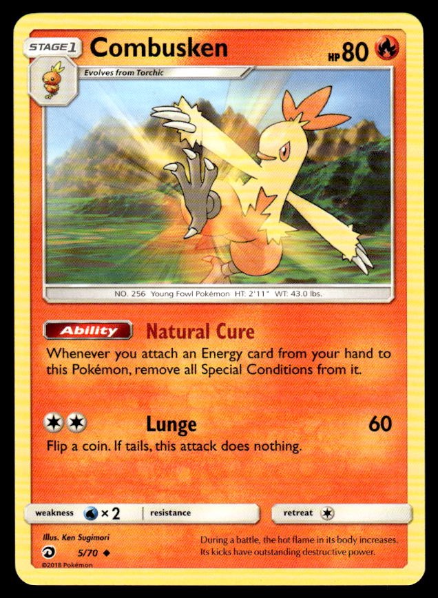 Dragon Majesty #5/70 Combusken