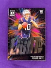2024 Donruss Optic Drake Maye Light It Up Rookie RC #7 RC