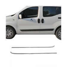 Fensterleisten Zierleisten für Peugeot Bipper 2008-2024 Edelstahl Chrom 2tlg