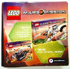 LEGO Space:Mars Mission 5619 Crystal Hawk & Life on Mars 1195 Alien Encounter