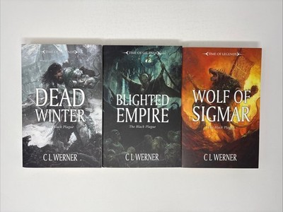 C L Werner The Black Plague Band 1 2 3 Warhammer Time of Legends Englisch