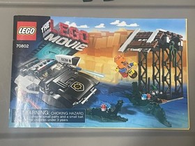 LEGO 70802 The Lego Movie: BAD COP'S PURSUIT Complete w Manual + Figs NO BOX
