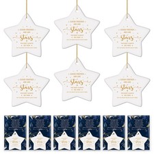 12 Set Friendship Christmas Ornaments 2025 Good Friends are Like Stars Gifts ...