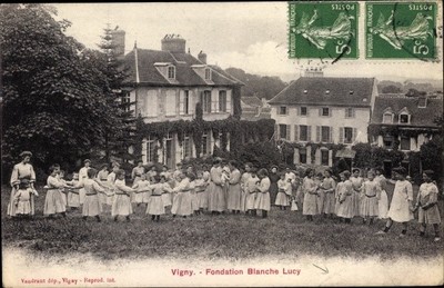 Ak Vigny Val d Oise, Fondation Blanche Lucy - 2879817
