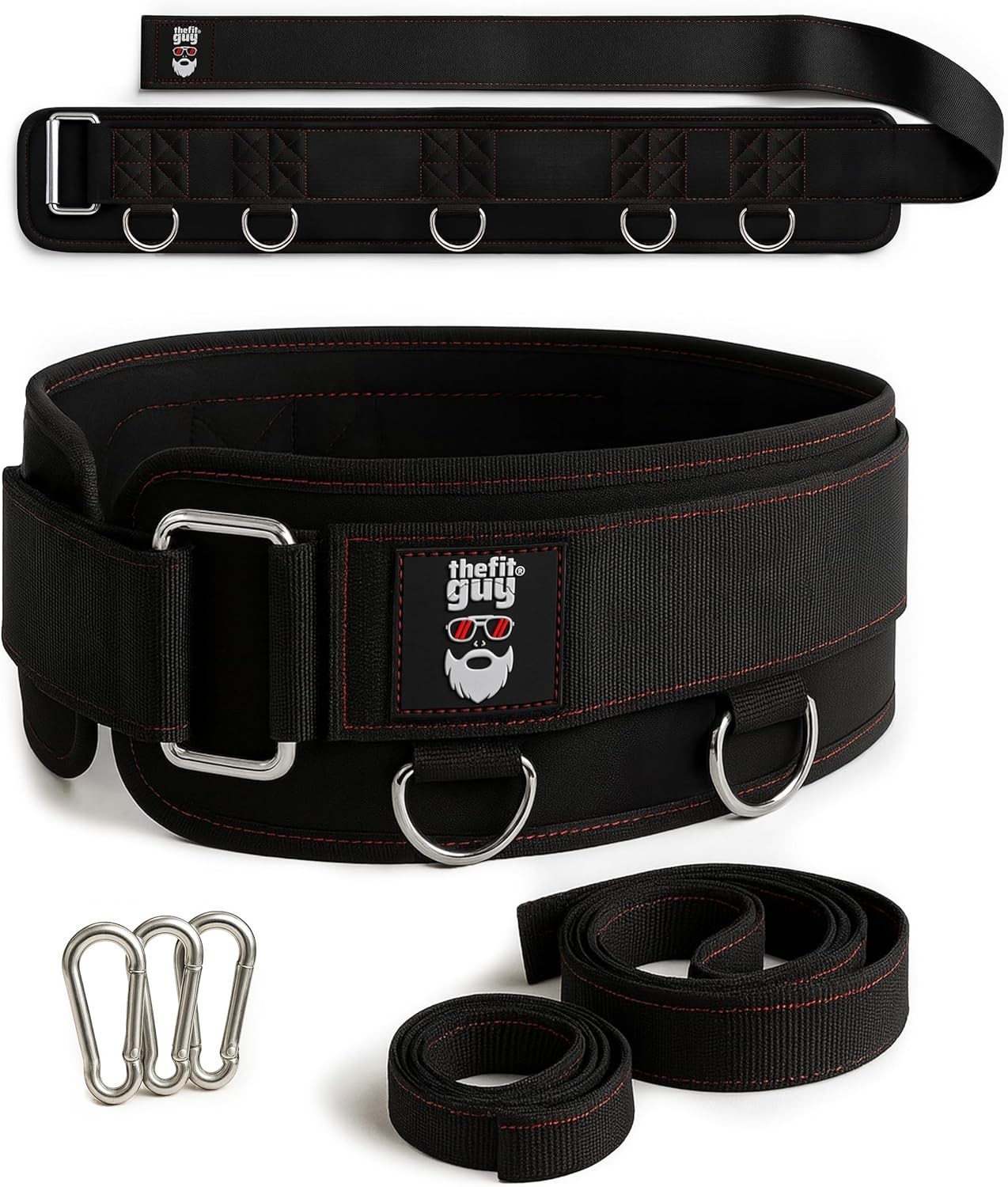 Multi-Attachment Belt for Cable Machine and Smart Home Gym Squats and Hip Thrust