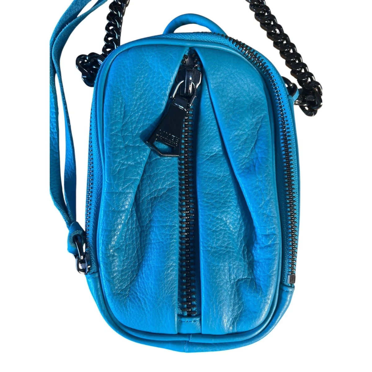 Aimee Kestenberg Blue Leather Exterior Bags & Handbags for  display picture 3