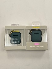 Heyday Earbud Case Cover Turquoise Modern Minimal Pack of 2