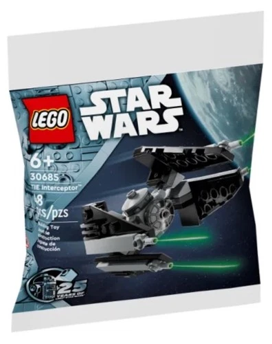 Lego Star Wars TIE Interceptor 30685 Poly Bag Set New Factory Sealed 2024