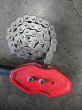 64 Chain Pipe Wrench Fits 2- 12 Pipe Diameters 57 Chain Double Sided Head 64 Chain Pipe Wrench Fits 2- 12 Pipe Diameters 57 Chain Double Sided Head