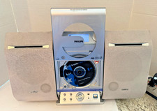 Philips MCM275/37 Micro Stereo System CD Radio w/ Speakers MP3 & Remote- Tested!