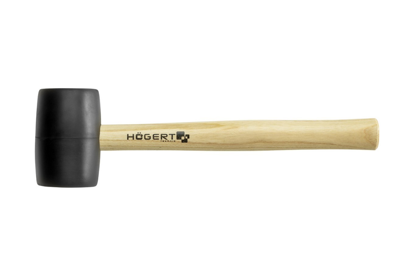 Högert , Hammer, Technik Młotek Gumowy Czarny 680G (680 G) - Bild 3