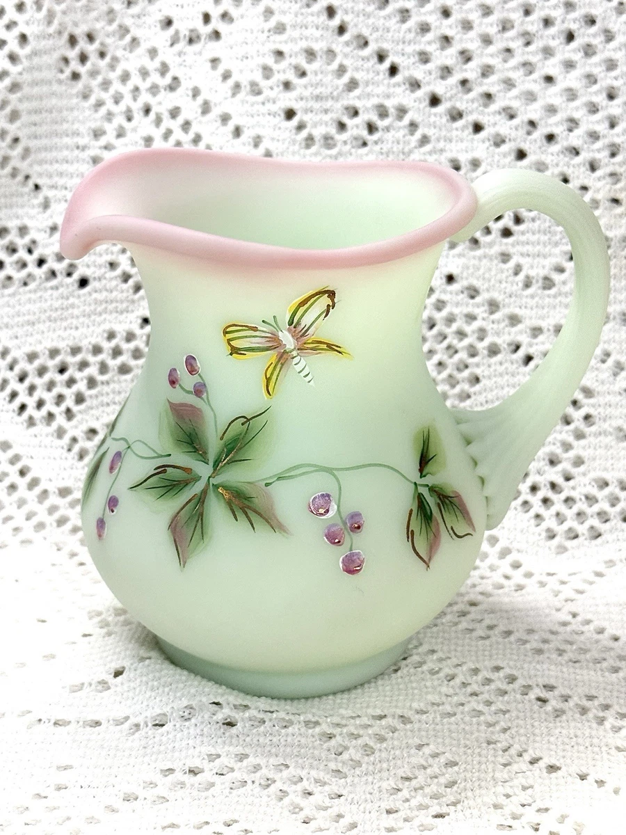 Fenton Burmese Pitcher for sale | eBay
