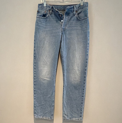 Levi's 501 Big  E  Men's Blue Denim Jeans Button Fly May 2018 90s edition.