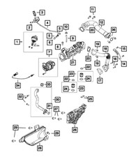 Genuine Mopar Egr Cooler Support 68280314AA
