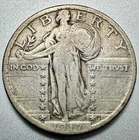 1917  TYPE 2 STANDING LIBERTY QUARTER  NICE DETAIL  #1205