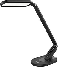 LED Desk Lamp Eye-Caring Table Lamps Natural Light Protects Eyes Dimmable Office