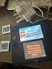 Nintendo 2DS Blue & Black Handheld Console Games Bundle And Charger Mario Kart 7