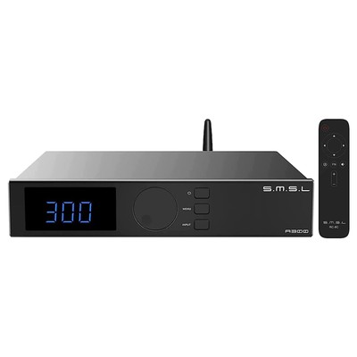 SMSL A300 HiFi Power Amplifier BTL Mode Bluetooth 5.0 2.1 Subwoofer 165W x 2 ...