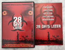 28 Days Later... (DVD, 2003) Danny Boyle, Insert, Alternate Endings, Cult, OOP