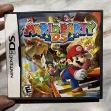Mario Party DS, 2007 Art, Case Full Manuals, NO GAME
