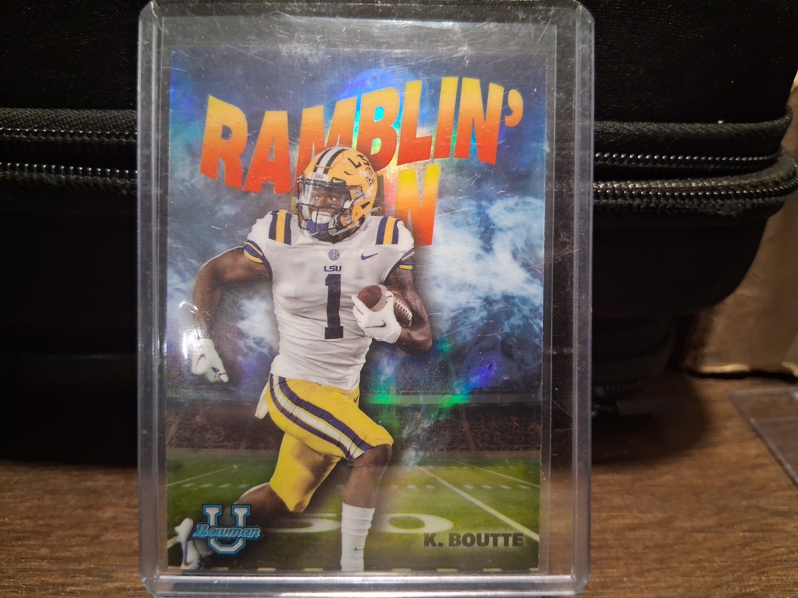 2022 Bowman University Chrome- Kayshon Boutte Ramblin' Man Refractor #RM-14