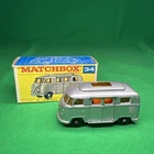 VINTAGE Matchbox Lesney # 34 Volkswagen Camper High Roof With Original Box