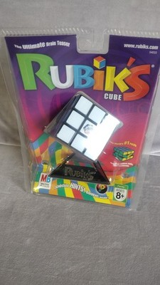 Vintage Rubik's Cube Puzzle w/ Display Stand 2002 Hasbro RUBIKS NEW SEALED