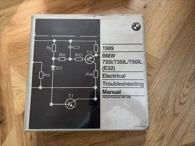 BMW 735i 735iL 750iL E32 Electrical Troubleshooting Manual Handbuch Elektrik
