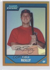 2007 Bowman Chrome Prospects Gold Refractor 44/50 Patrick Reilly #BC199 1f0