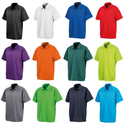 Funktions Polo Shirt atmungsaktiv Poloshirt Funktionsshirt Sport XXS-5XL (B288X)