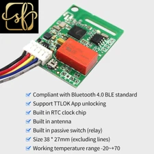 TTLOCK App BLE Electronic Lock Module Board Lock Module Relay Output Door Access
