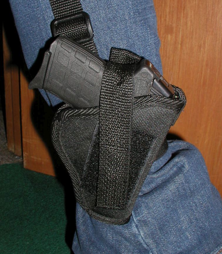 Ankle Holster For SCCY CPX-1 & CPX-2 9mm - Right Hand Cordura Nylon Concealed Carry